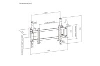OPLITE Monitor Mount R8 (On Top Single Monitor) black