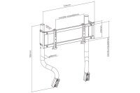 OPLITE Monitor Stand GTR S3/S8 (Single Monitor) white