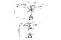 OPLITE Halterung für Tastatur und Maus R8 Cockpit black