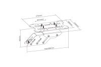 OPLITE Halter für Simracing & Flightsim Zubehör white