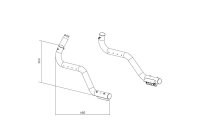 OPLITE Rahmenverstärkung GTR S3/S8 (Full Force Kit) black