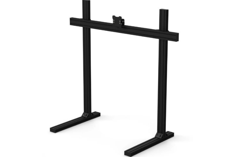 Sim Rig Aluminium Monitor Stand Black Aluminum Simulator Monitor Stand - Sim-Motion β Simrac, 199,00
