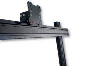 Black Aluminum Simulator Monitor Stand