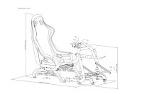 Oplite Cockpit GTR S8 ELITE FORCE Red