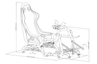 OPLITE Cockpit GTR S8 Infinity Force black