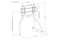 OPLITE Monitor Stand R8 (Single Monitor) black